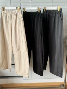 Summer Thin Casual Loose Comfortable Slimming Nine-Piece Pants Knife-Edge Pants Paratrooper Pants Natural Waist Cotton Blend