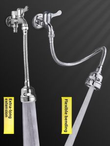 360 Degree Rotating Anti-Splash Faucet Extender Universal Cold And Hot Water Filter Mouth Kitchen Faucet Water Purifier