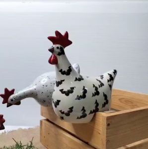 ตุ๊กตา ไก่ ตุ๊กตาไก่ เซรามิก แต่งสวน แต่งบ้าน ไก่อูเกาะรั้ว มินินอล 5ท่าทาง น่ารัก เกาะรั้วได้ งานฝีมือ ตุ๊กตาไก่เซรามิก ตุ๊กตาไก่เซรามิกน่ารัก - Lazada