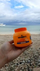 AR Vitamin E Sunprotect Q10 plus Body Cream with UVA UVB Sun protection Enrich Firm Skin Product of Thailand