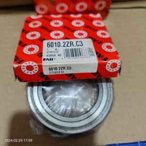 6010 ZZ C3 / 6010 2ZR C3 FAG Ball Bearing