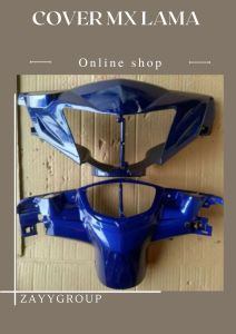Batok Pala AB Depan Belakang Yamaha Jupiter MX Lama Warna Biru