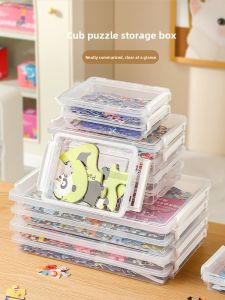 WEIAI | Transparent Storage Box for Childrens Building Blocks Classification Basket