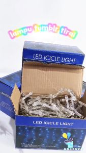 Lampu Tumblr Tirai warm white / lampu led hias natal dekorasi String / lampu led / lampu dekorasimurah