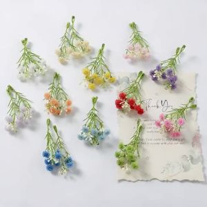 30/50Pcs Gypsophila Artificial Flowers Heads Fake Flowers DIY Garland Accessories Wedding Party Decoration for Home Decor