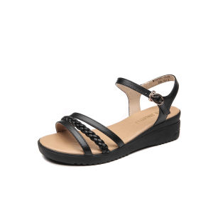 Reddragonfly | Cross Strap Mid-aged Women Summer New Style Sandals