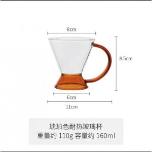 Nordic Style High Temperature Resistant Glass Tea Set for Brewing Tea And Afternoon Tea with High Aesthetic Value