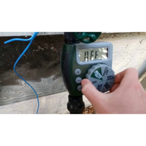 Digital Timer Keran Air Taman Pertanian Otomatis Programmable Garden Irrigation 1383 dengan Timer Otomatis dan Fungsi Rain Delay