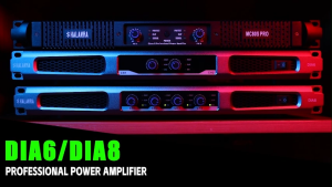 SHALANRA MC80S Pro/DIA6/DIA8 เครื่องขยายเสียงดิจิตอลกลางแจ้ง กำลัง 1200W 2/4 ช่องสัญญาณ 8 โอห์ม สำหรับระบบ KTV และความบันเทิงในบ้าน