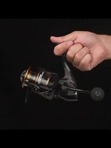 Spinning Reel รอกตกปลา ด้ามจับโลหะ รอกหมุน 2000-7000 รอกหมุนลวดอลูมิเนียม รอกหมุนได้ถึง 15 KG.