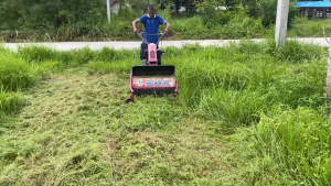 TAZAWA รถตัดหญ้า เบนซิน รถตัดหญ้าใบวาย รุ่น X10 ( เครื่องยนต์ 4 จังหวะ / 10 แรงม้า) กำจัดวัชพืช ตัดหญ้า