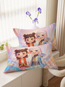 Q Version Zheta Pillowcase Double Sided Digital Printing Australian Cotton Student Dormitory Single Person Pillowcase All Seasons
