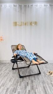 Ghế xếp thư giãn SUMIKA 638 - bề rộng 73cm tải trọng 300kg