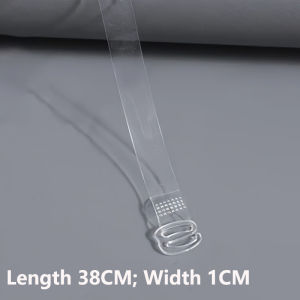 FallSweet 2/4/10/20PCS Adjustable Invisible Clear Bra Straps for Women Transparent Elastic Shoulder Belt Lingerie Accessories