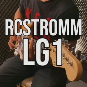 Stratocaster (Rainbow Color) Electric Guitar Tremolo (SSS) Single Coil Pick Up (RCStromm Gamma / L-G1 /  LG1/ LG-1 )