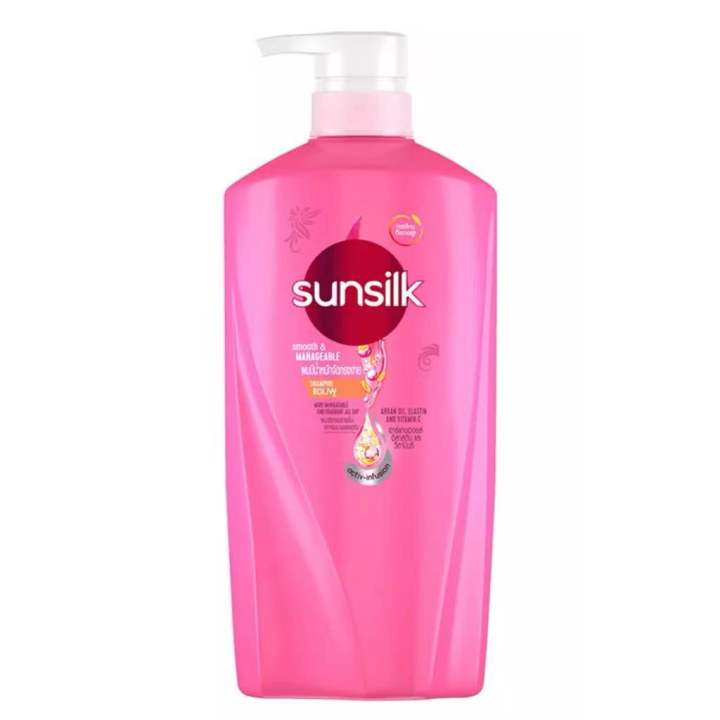 sunsilk shampoo 650ml STRENGTH & shine /stunning black SHINE