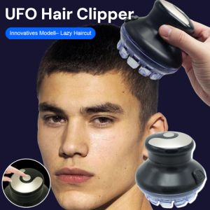 Automatic Flying Saucer Hairdresser UFO Electric Clipper USB Charging Mens Shaved Head Artifact Hair Trimmer