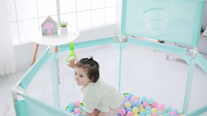 Baby Early Education Toy Fence Pendant Baby Toy Pull Ring Helps Babies Stand for 3 Months or above with Mathematics & Children Development