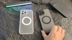 เคสโทรศัพท์แม่เหล็ก สำหรับไร้สายชาร์ตแบ - เคสใสไอโฟน iPhone 14-11 Pro Max 🔥