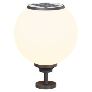 VINCAN | Outdoor Solar Circular Post Light