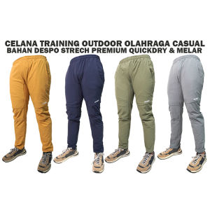 Celana Outdoor Training Panjang Quickdry - Celana Hiking - Celana Gunung - Celana Panjang Outdoor Pria Wanita - Celana Multipurpose - Celana Olahraga