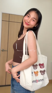 VL99 Lina Tank Top เสื้อกล้ามผ้าร่อง ป้ายVILA