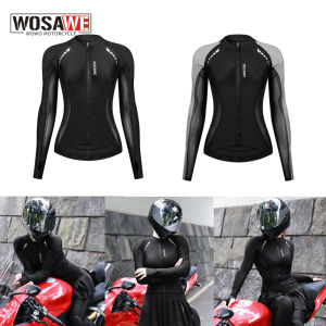 WOSAWE | WOSAWE Summer Breathable Womens Jacket lightweight Motocross Motorcycle Jacket Knight Riding Motorbike Racing Jacket