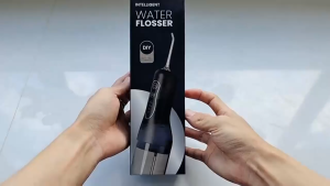 Water Flosser Oral Irrigator 260ML Portable Cordless Rechargeable IPX7 4 Modes DIY Home Travel