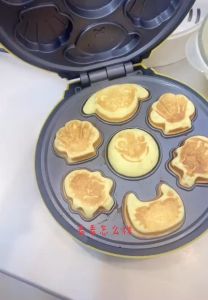 Máy Nướng Bánh Hình Thú - Thiết Kế Cao Cấp - Nướng Bánh Dễ Dàng - Máy Nướng Bánh 7 Khuôn Làm Bánh Bằng Điện.