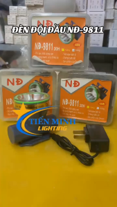 Đèn đội đầu NĐ-9811 siêu sáng kín nước chế độ ánh sáng mạnh ánh sáng dịu