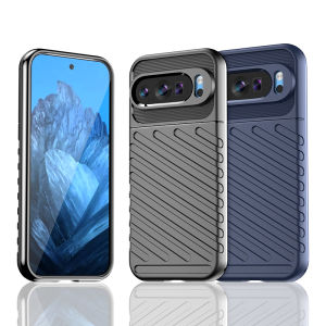 Applicable to Google 9 Mobile Phone Case Pixel9pro Case 8A Soft Silicone 7A Thunder 8pro Drop-Resistant 8 Thickened 7pro All-Inclusive Google 7 Pure Color 6A Protective Case 6pro Outdoor 6