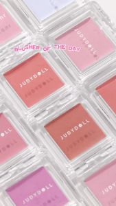 Judydoll Single Color Cushion Cream Blush Waterproof Matte Highlighter Single Color Face Brighten Cheek Blush Breathable