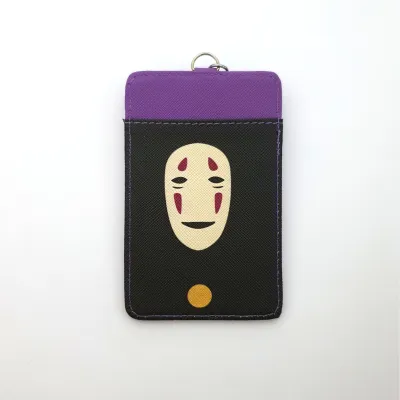 Studio Ghibli Spirited Away No Face Kaonashi Ezlink Card Holder with Keyring