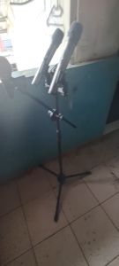 G739 ORIGINAL TIANG STAND 4in1 MIC 4 CABANG TINGGI 130 CM MIK MIK MICROPHONE HOLDER LANTAI KAKI TIGA