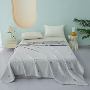 Class A Summer Blanket Cooling Cartoon Printed Quilt Twin Queen King Bedding For Children Single And Double Bed Cover Sheet