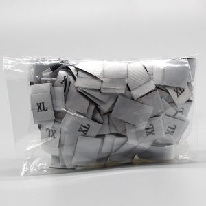 Clothing Size Label Textile Tag Underwear Size Tag Apparel Dimension Labels Fabric Markers Fashion Accessories