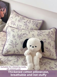 Kiss Dear | Cotton Pillow Case Set for Home Use 1 Pair