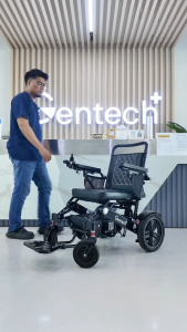 NEW Electric Wheelchair Aluminum Heavy Duty GENTECH| Kerusi Roda Elektrik | Motorized Wheelchair
