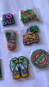 TEMPELAN KULKAS KARET/MAGNET KARET/TEMPELAN KULKAS BALI/OLEH OLEH BALI/SOUVENIR BALI