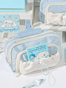Large Capacity Pencil Case Girls Style Elementary School Students Stationery Bag Multi-Functional High Aesthetic Value