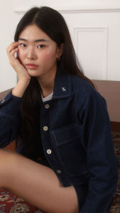 (Discontinued item) Before Sunset - Bagel Cropped Jacket เสื้อคลุมแจ็คเกท ดีเทลสูท ใส่ไปทำงานได้