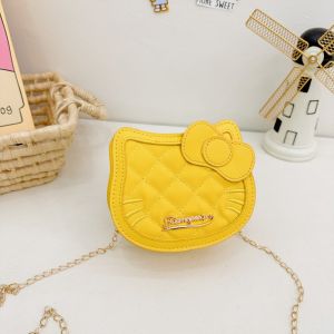 กระเป๋าสะพายข้างลายแมวสุดน่ารักสำหรับเด็ก กระเป๋าสะพายข้างแบบสะพายข้างสำหรับเด็กผู้หญิง อเนกประสงค์ สไตล์เจ้าหญิง กระเป๋าสะพายข้างสุดน่ารัก