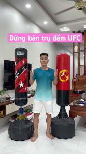 Bao cát đấm bốc bao cát boxing tặng găng mma + băng đa bao cát tự đứng kytasport bao cát tập võ người lớn trẻ em dụng cụ tập gym