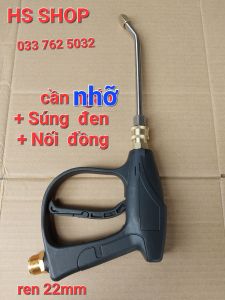 Bép xịt rửa điều hòa bằng inox - Bộ sung Đen rửa điều hòa