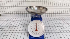 ตาชั่ง ตาชั่ง เครื่องชั่ง 5kg/ 10kg/20kg กิโลชั่งขายของ การวัดที่แม่นยำ เครื่องชั่งสปริง พร้อมถาด รับประกัน