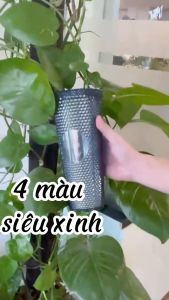 Ly giữ nhiệt 710ml Sơn Bóng Tặng Kèm Ống Hút