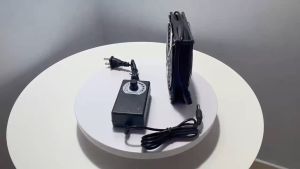 Quạt Tản Nhiệt Chó Mèo Thông Gió Hình Vuông 12CM Kèm Bộ Điều Tốc 1200RPM Quạt Làm Mát Gắn Chuồng