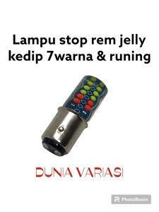 lampu stop rem jely RGB 42 mata universal
