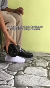 Mens Black Shoes High Quality Parent-Child Matching Student Work Office Boy Walking Footwear for All Seasons