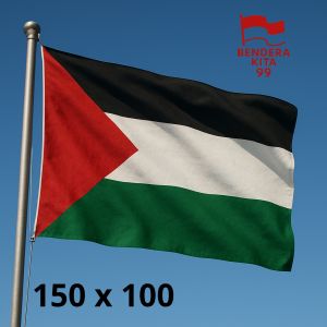 bendera palestina ukuran 150x100